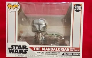 Funko Pop Star Wars 390 Mandalorian y Child