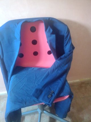 Traje de hombre azul