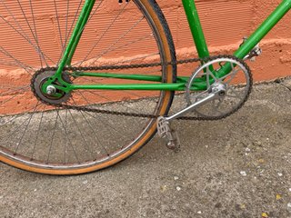 Bicicleta Retro Single Speed Verde