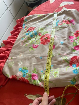 Traje de flamenca flores volantes colores