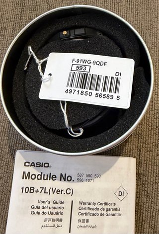Reloj  F-91W Digital Original