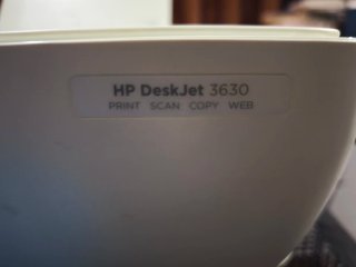 Impresora HP DeskJet 3630 Print, Scan, Copy, Web