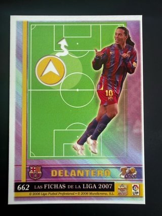 Las fichas de la Liga 2007 - Ronaldinho Top7