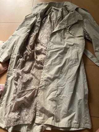 Chaqueta Beige Larga