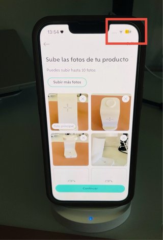 Cargador inalambrico 18W  3 en 1 Blanco para Apple