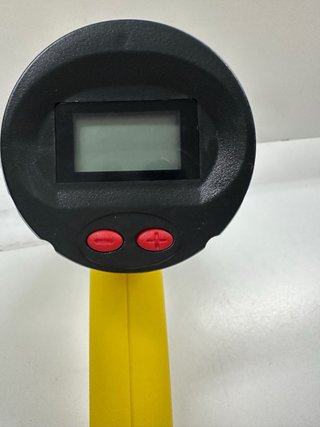 Pistola de aire caliente amarilla
