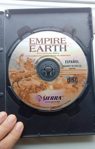 Empire Earth PC CD Edición Española