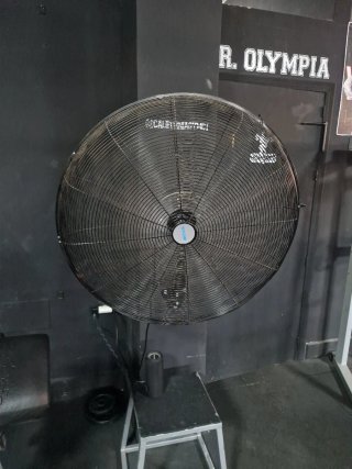 Ventilador Industrial Negro