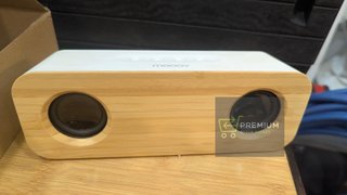 Metronic Mooov 477351 - Altavoz Bluetooth Madera