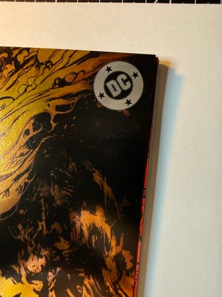 Comic USA Absolute Batman Annual #1 Foil Firma COA