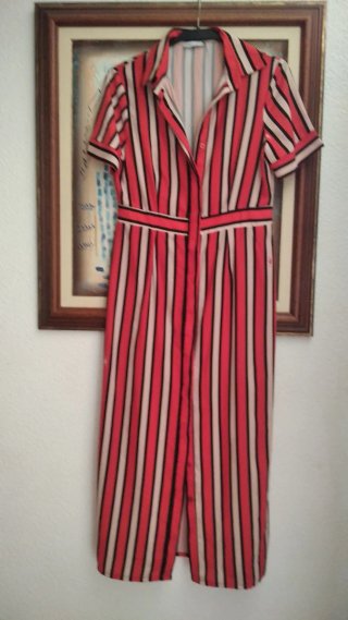 Vestido Camisero Rayas