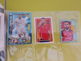 Lote 47 cromos Carvajal Real Madrid