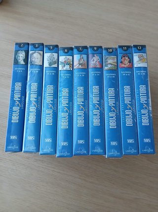 Cinture VHS Disegno e Pittura Larousse (Lotti)