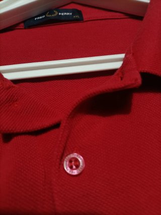 Polo Fred Perry Rojo Talla XXL