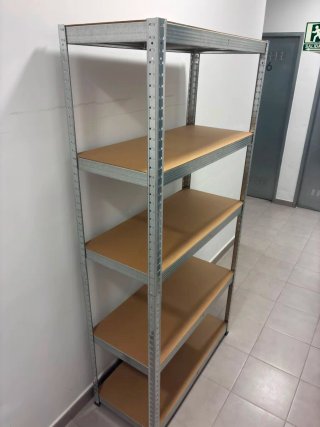 3 estanterías Trastero Metálicas 180x90x40