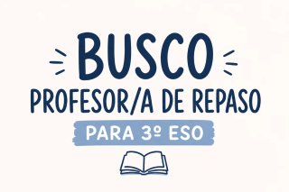 Busco profesor/a particular de ESO