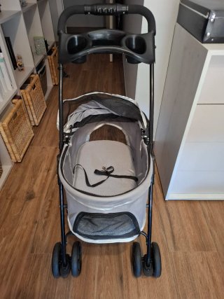 Carrito y Mochila para Perro