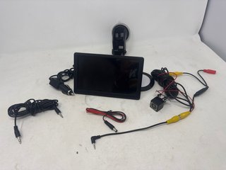 Pantalla Carplay con Cámara y Accesorios