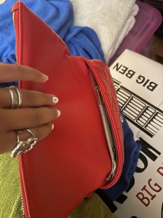 Bolso Adolfo Dominguez Hombro/Cruzado Rojo