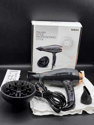 Secador BaByliss Italian Air Pro + Accesorios