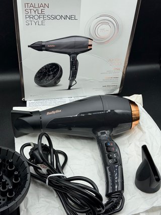 Secador BaByliss Italian Air Pro + Accesorios