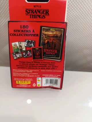 Cromos Stranger Things Panini 8 Pochette