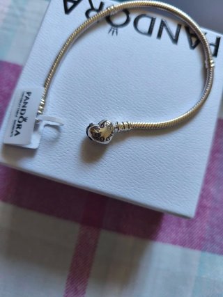 Pulsera Pandora Corazón Plata