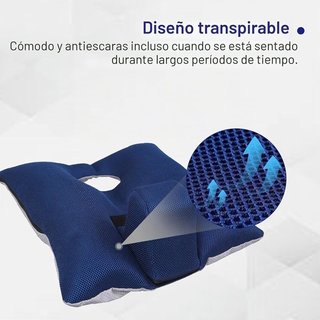 Cojín Antideslizante Silla Ruedas LIROPAU Azul