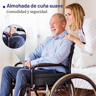 Cojín Antideslizante Silla Ruedas LIROPAU Azul