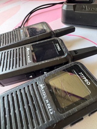 Midland 777PRO Walkie Talkies 3 unidades