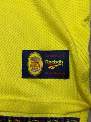 Camiseta Liverpool Reebok Carlsberg Talla L
