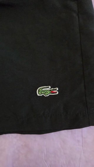Costume da bagno Lacoste nero