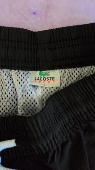 Costume da bagno Lacoste nero
