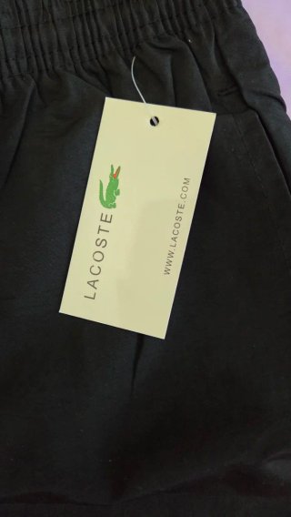Costume da bagno Lacoste nero