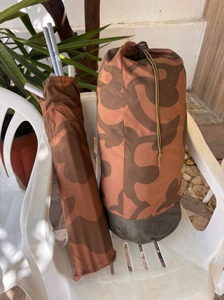 Tienda de campaña militar camuflaje