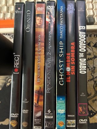 Pack Películas DVD Suspense/Terror