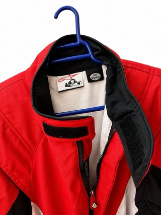 Mono Karting Alpinestars Rojo/Blanco/Negro