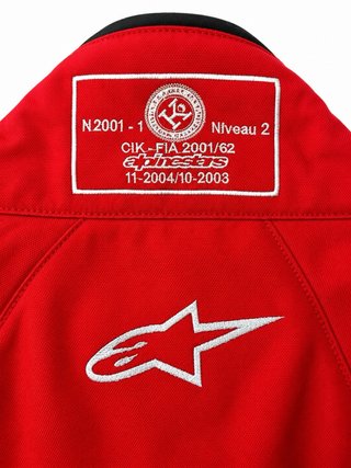 Mono Karting Alpinestars Rojo/Blanco/Negro