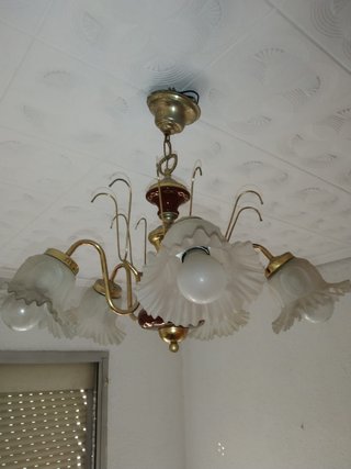 Lámparas de Bronce Diseño Lumiers Antiguas