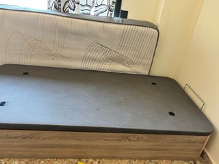 Base Cama Alta Calidad + Colchón