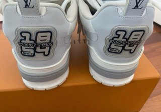 Louis Vuitton LV Skate Sneakers Grigio Bianco