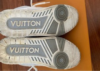 Louis Vuitton LV Skate Sneakers Grigio Bianco