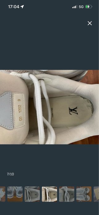 Louis Vuitton LV Skate Sneakers Grigio Bianco