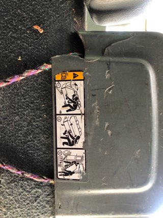 Asiento Triple Ford Transit 2006