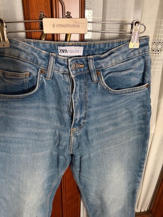 Jeans elásticos Zara azules