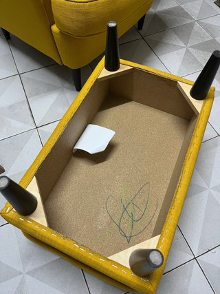 Sillón y Reposapiés IKEA Strandmon Amarillo