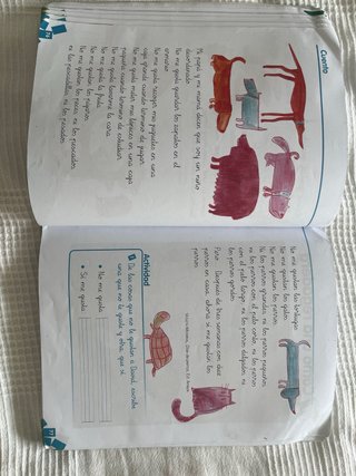 Milhojas, 1 Primaria lecturas antología