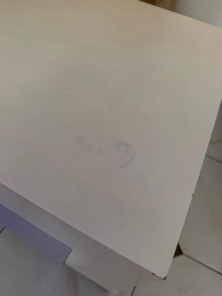 Mesitas de noche Ikea beige y plata