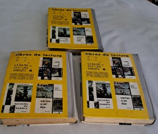 3 Libros Escolares Vintage años 60) Edi Doncel