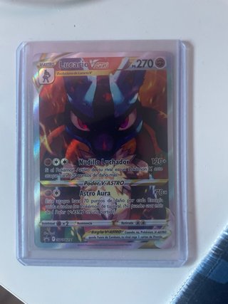 Lucario VSTAR Carta Pokémon//SOLO ENVIO